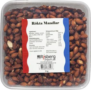 Mandlar rökta