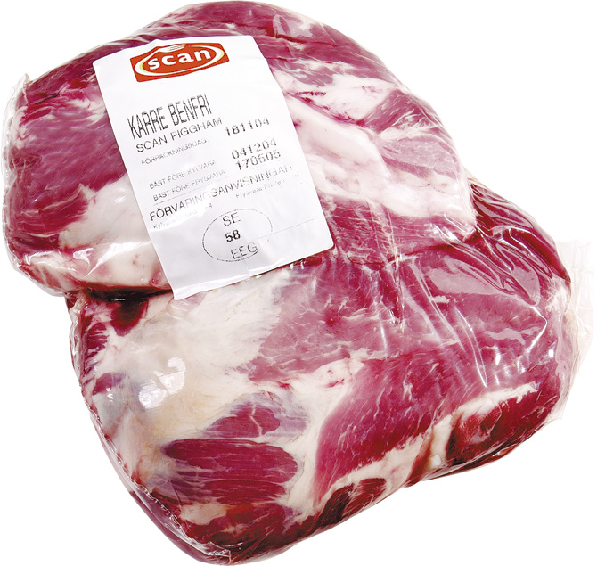 Fläskkarré Benfri Sverige