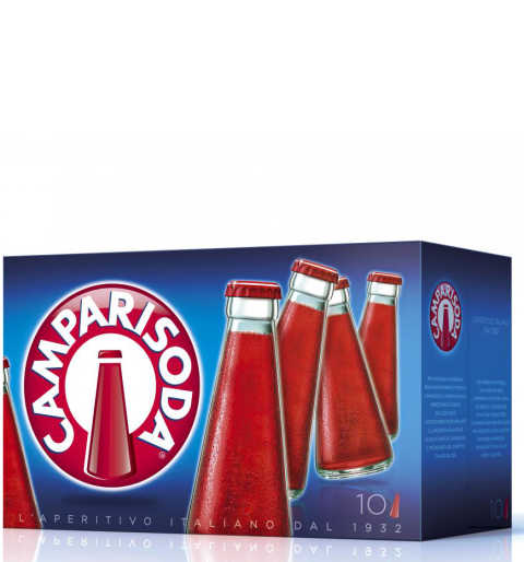 Camparisoda Blanddryck 10x9,8 cl Småflaskor
