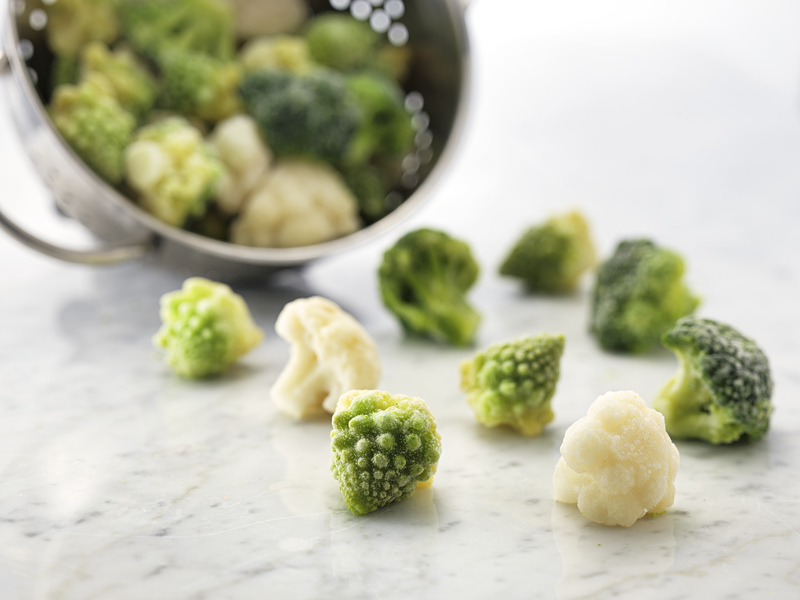 Romanesco Broccoli Blomkål Mix 30-50 mm