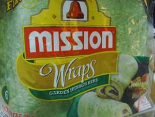 Tortillabröd Spenat 30cm