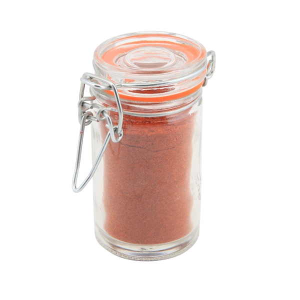 Glasburk med Lock Ø4,5cm h8,5cm 7cl