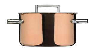 Gryta 3-lager Rostfri Koppar 3,5L