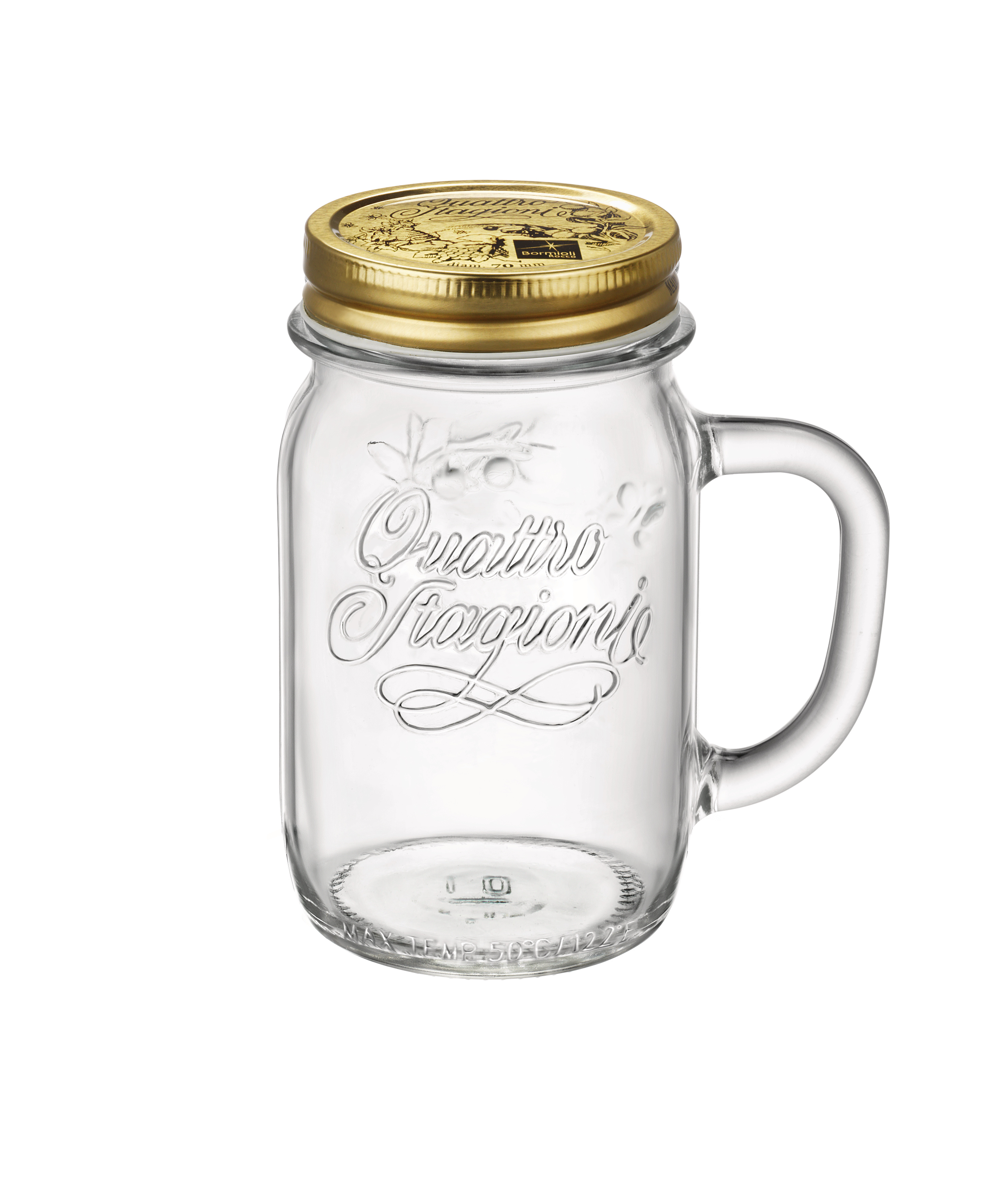 Burkmugg med lock 41cl Ø77mm h136