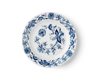 Cibulak tallrik flat Ø28cm