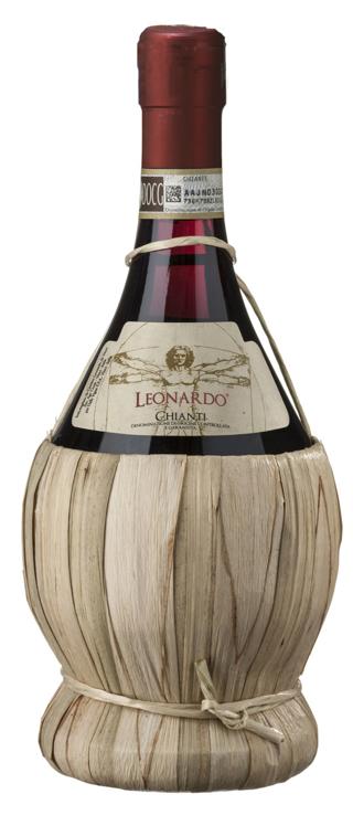 Leonardo Da Vinci Chianti Fiasco