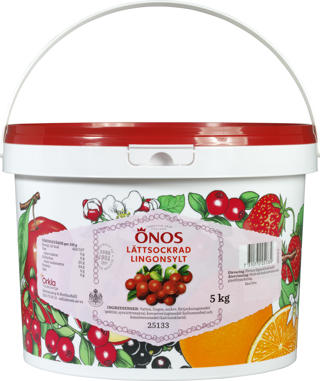 Lingonsylt Lättsockrad