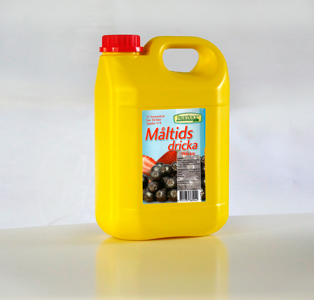 Måltidsdryck Vilda Bär 1+5