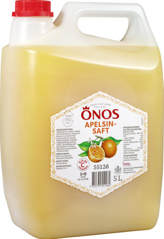 Apelsinsaft 1+6