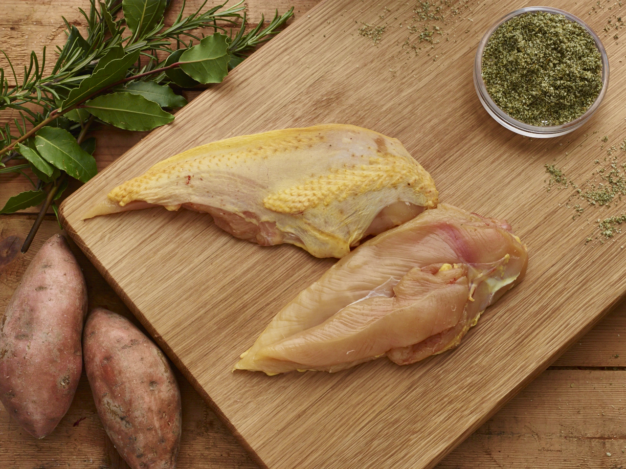 Majskycklingfilé med Skinn 140-160g