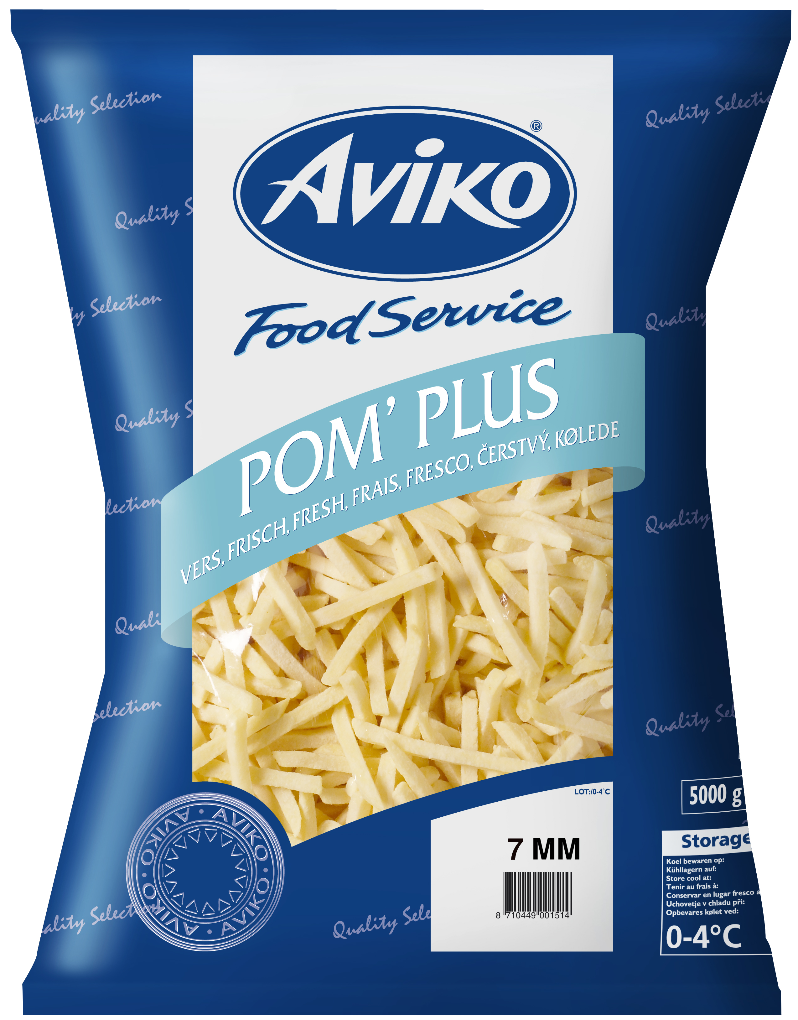 Pommes Frites Färska 7mm