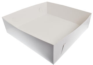 Tårtkartong Vit, 320x320x120mm