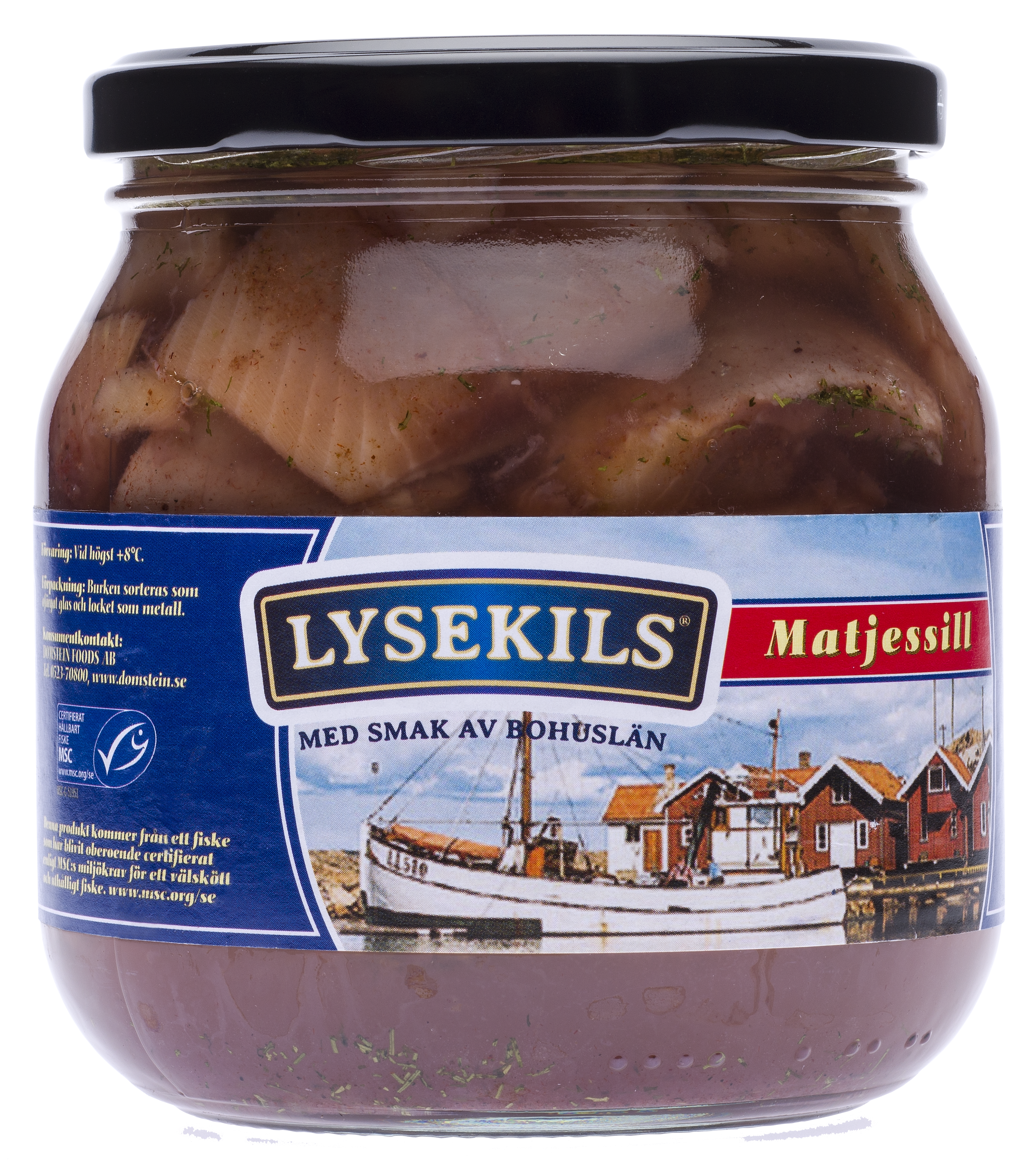 Matjessill Delad i Glasburk MSC