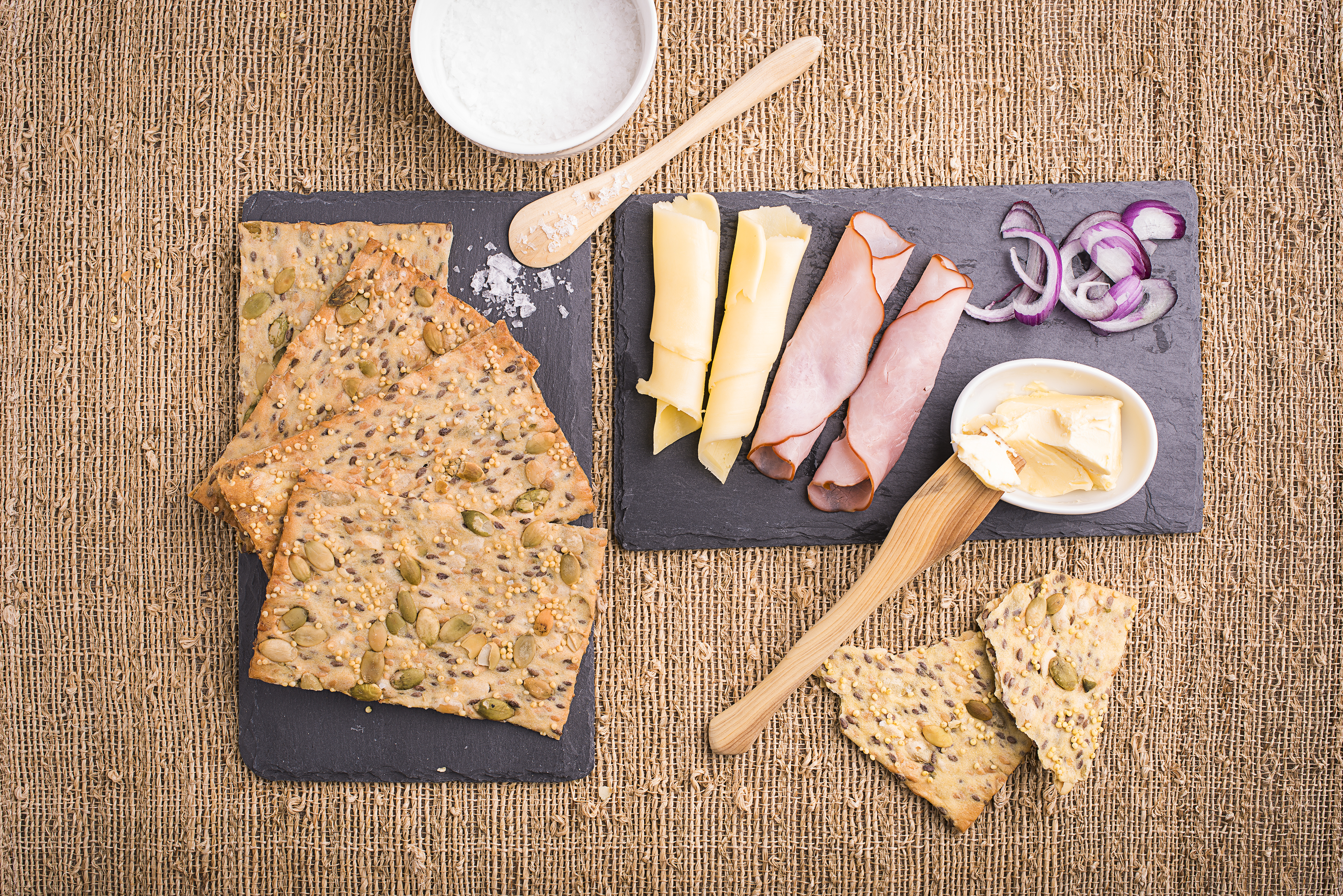 Knäckebröd med Havssalt & Frö