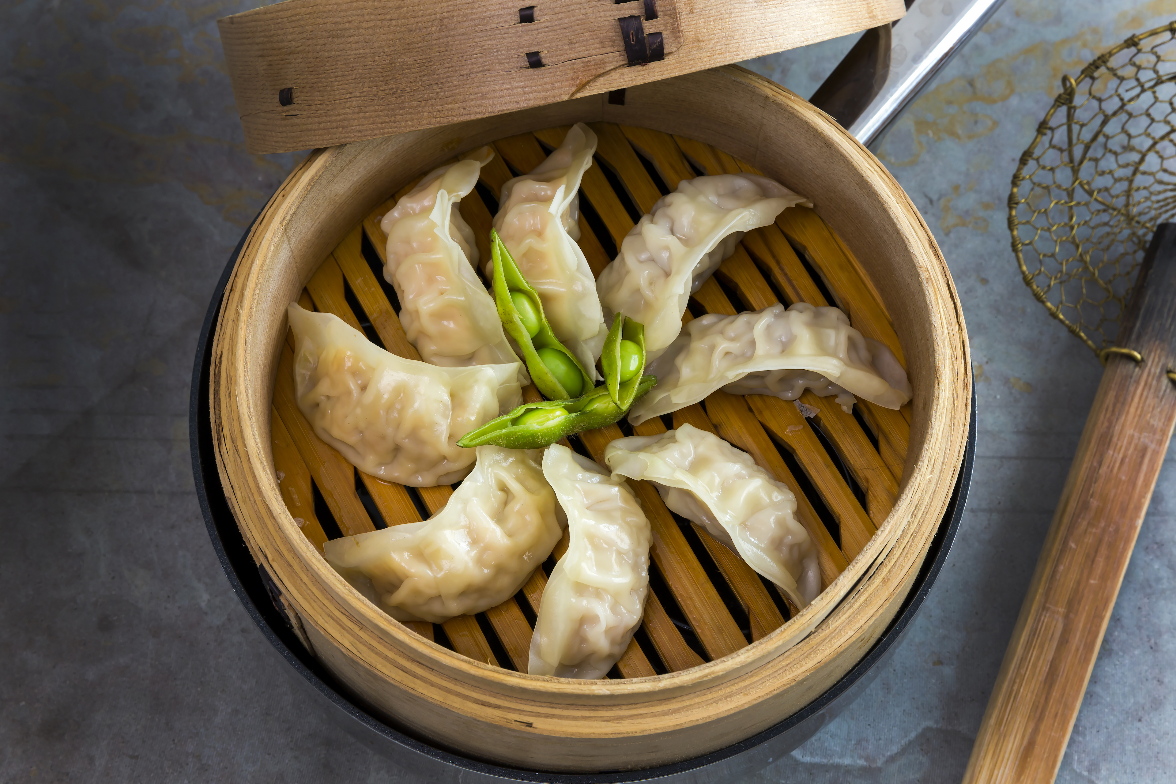 Gyoza dumpling kyckling