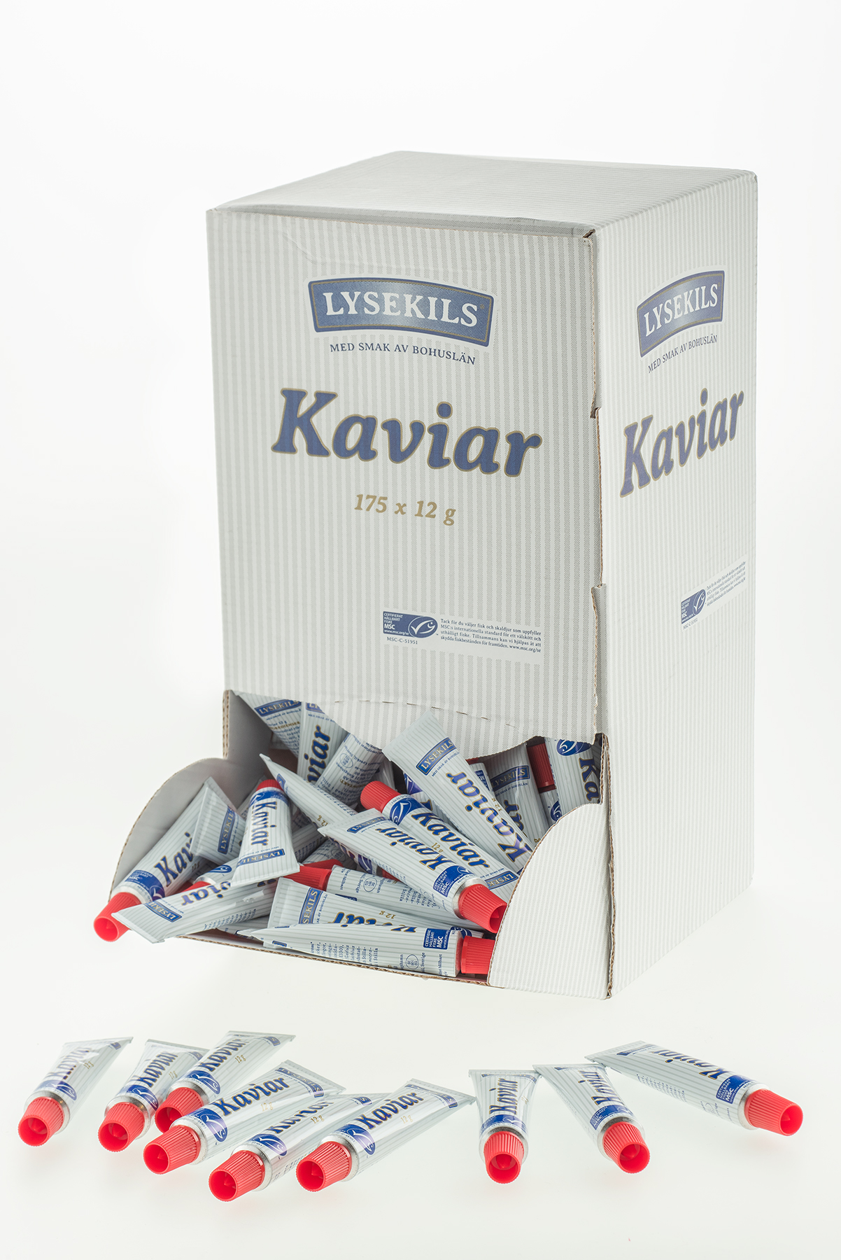 Rökt Kaviar i Portionstub MSC