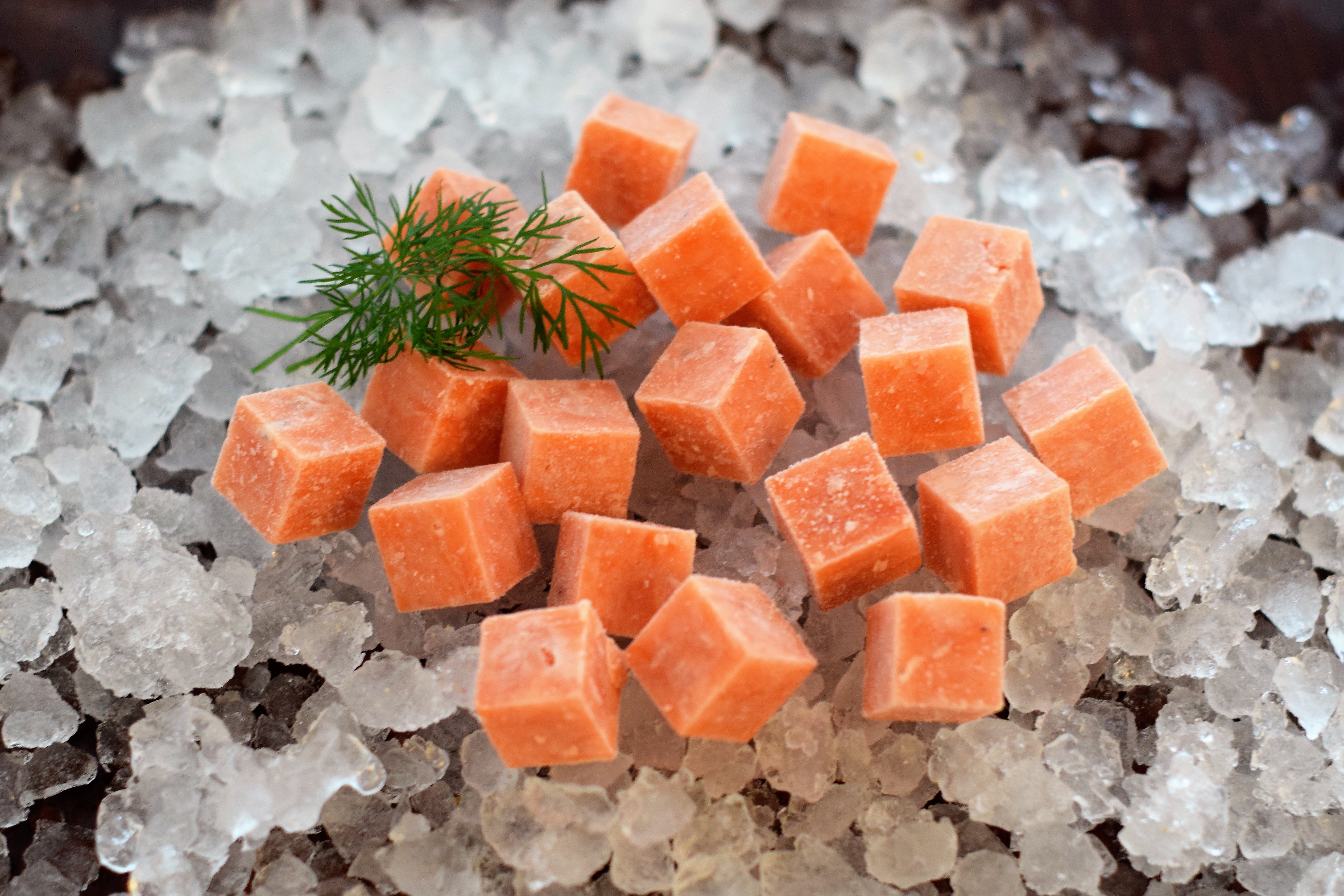 Laxtärningar 2x2x2cm