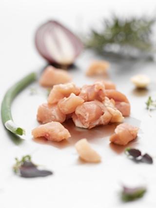 Kycklingkött Tärnad