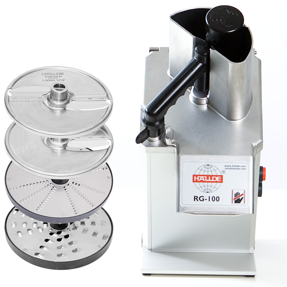 Grönsaksskärare RG-100 inkl 4-pack skärverktyg