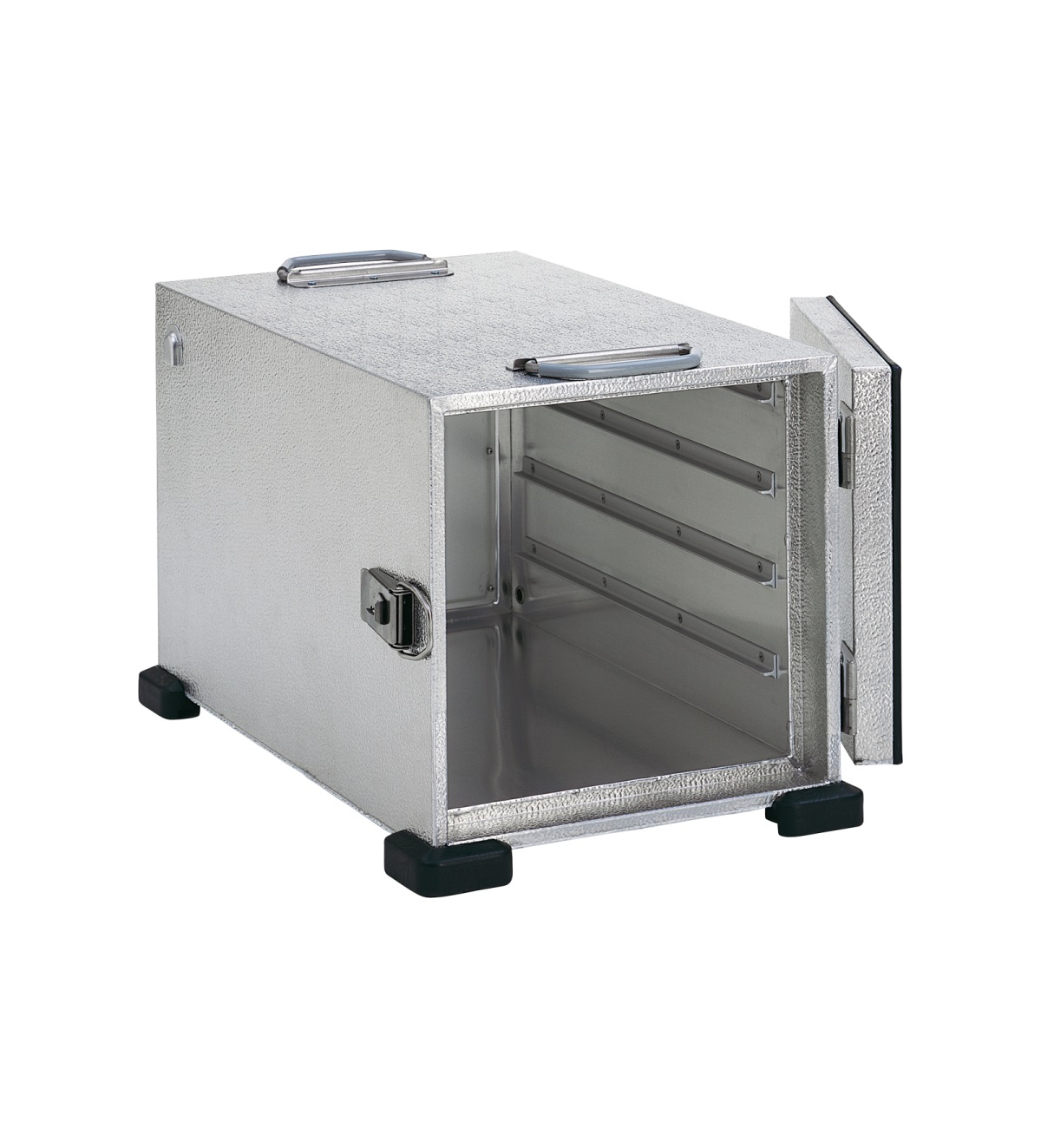 E600 Aluminium, 4 st GN 1/1
med 80mm delning. 280 W, 230V 415x425x645mm