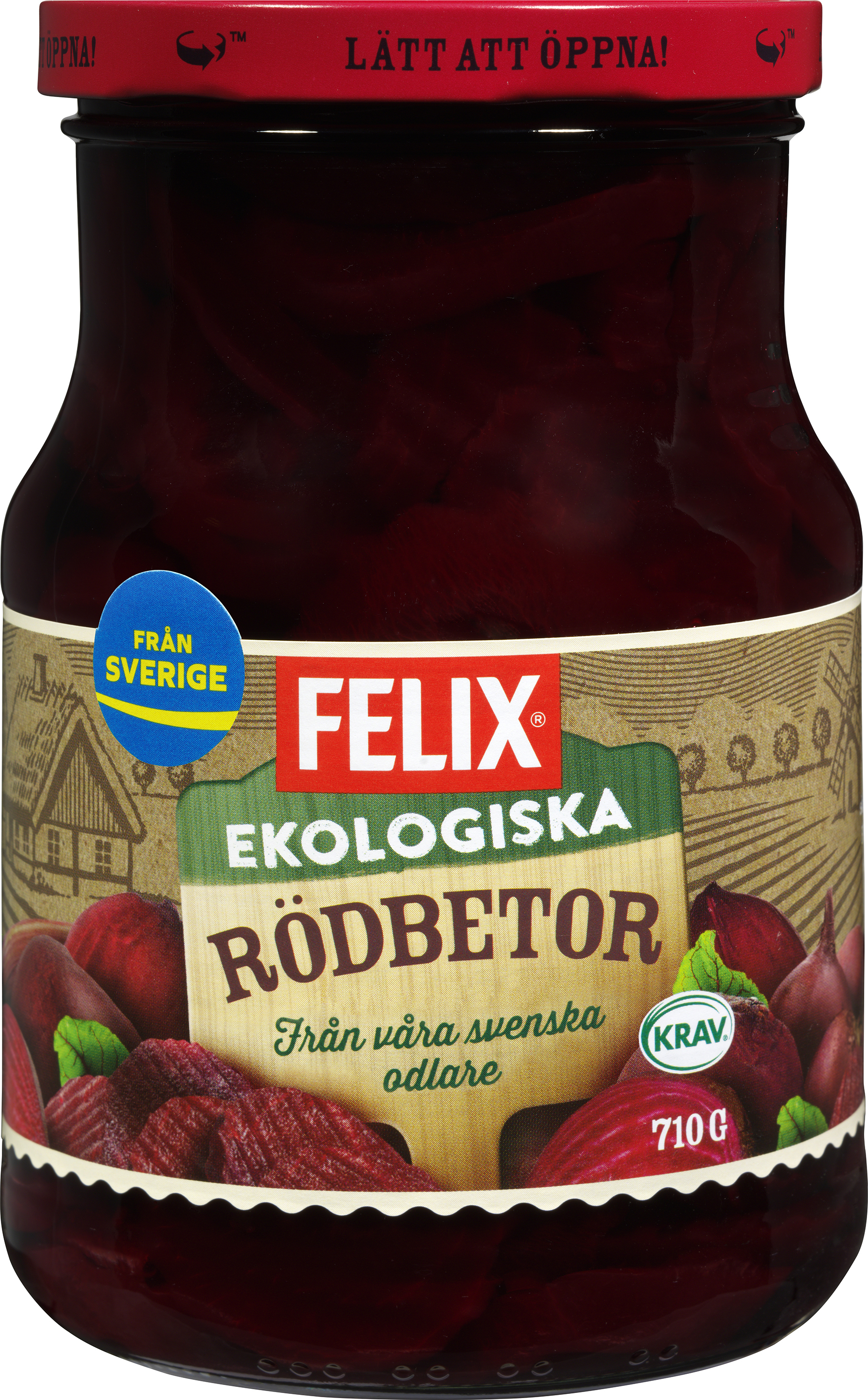 Rödbetor Skivade EKO KRAV