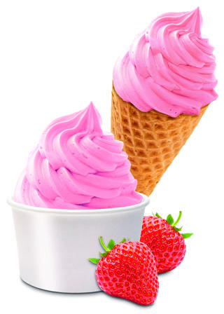 One-Shot Jordgubbsglass