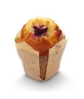 Hallonmuffins EKO 45g