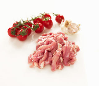 Kycklinglårfilé Strimlad 12mm