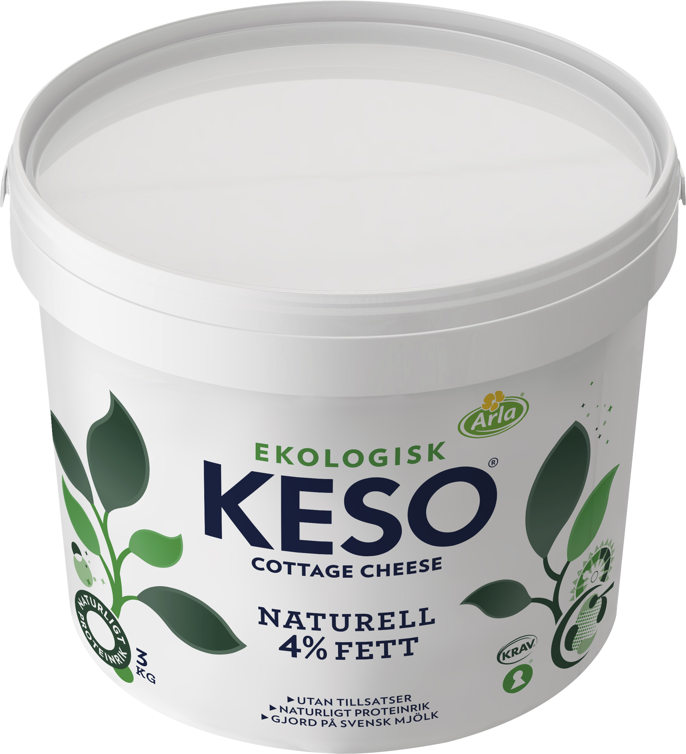 Keso Naturell 4% EKO KRAV