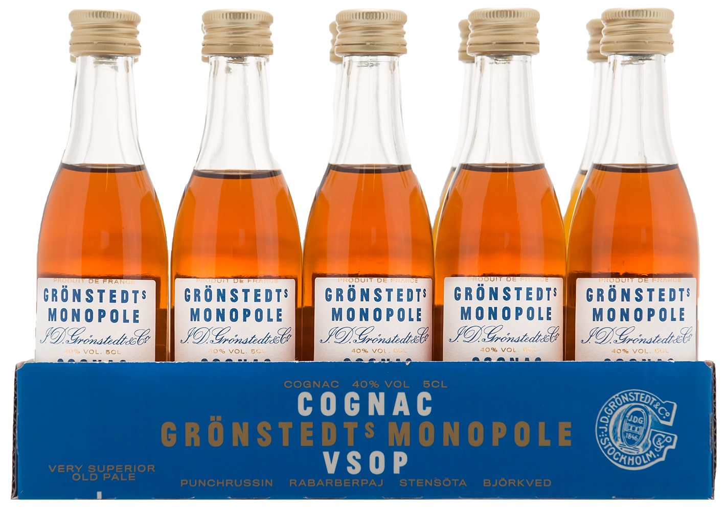 Grönstedts VSOP 10x5 cl Småflaskor