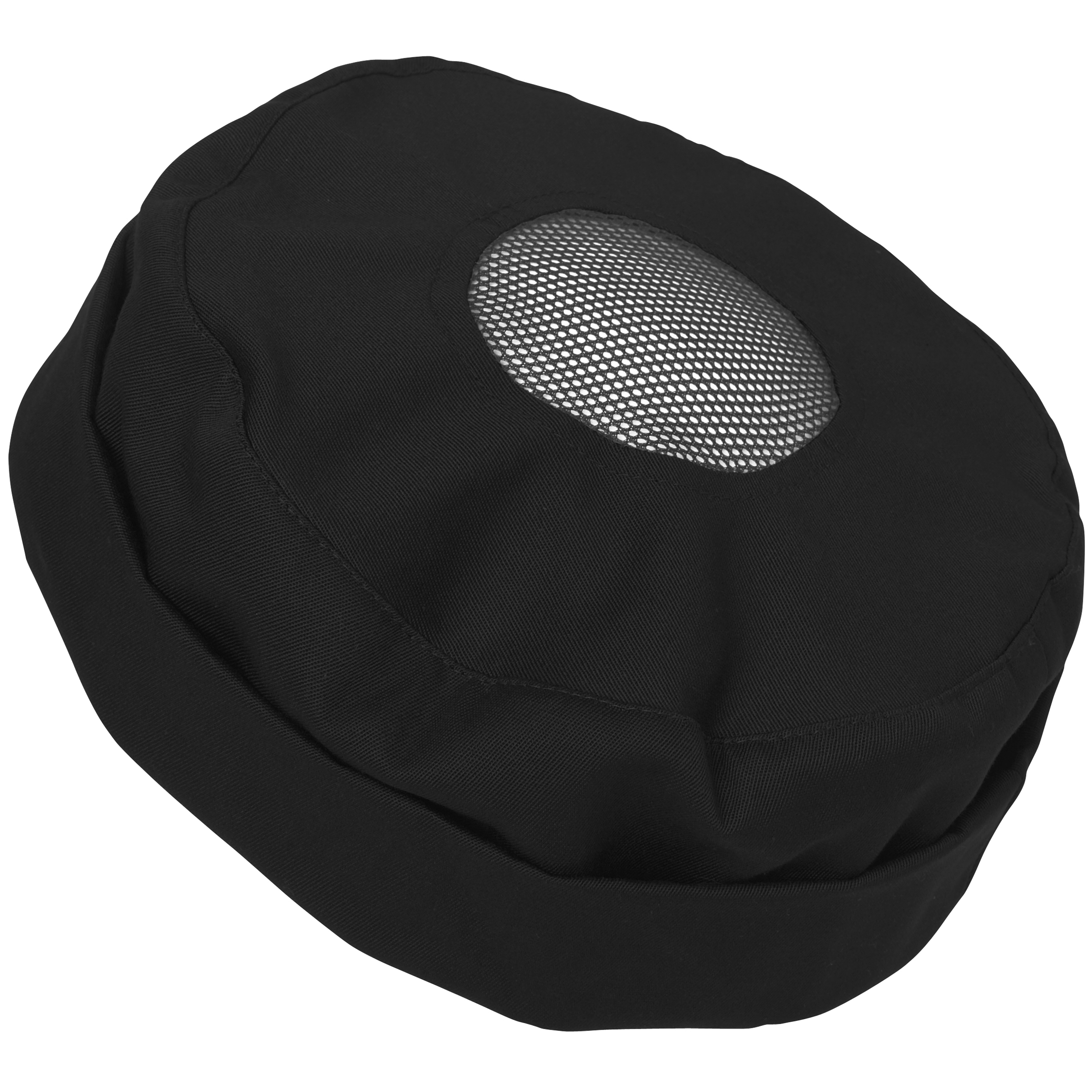 Mössa med lufthål 1724 svart storlek M ca57cm