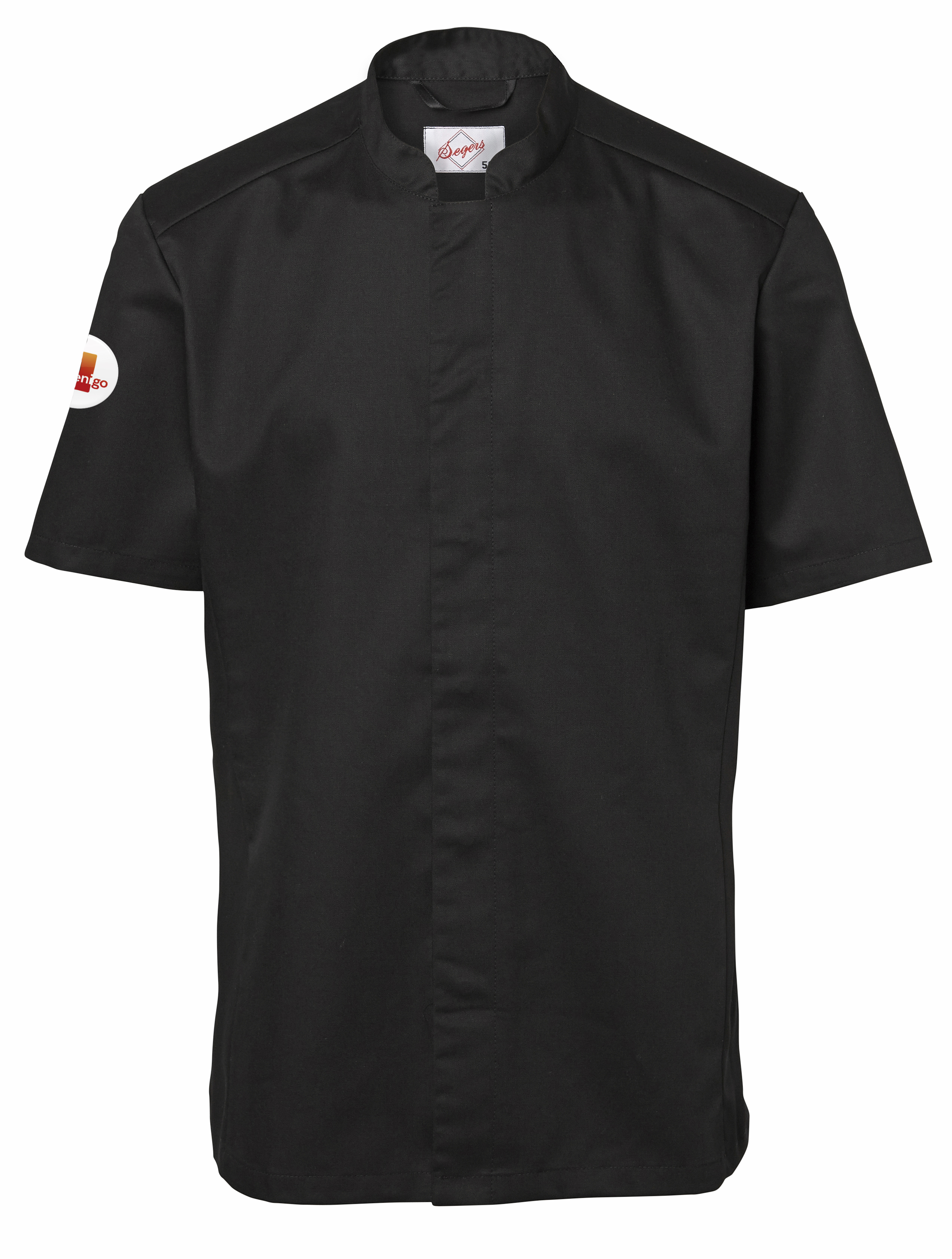 Kockrock Menigo Kort Ärm Svart C56