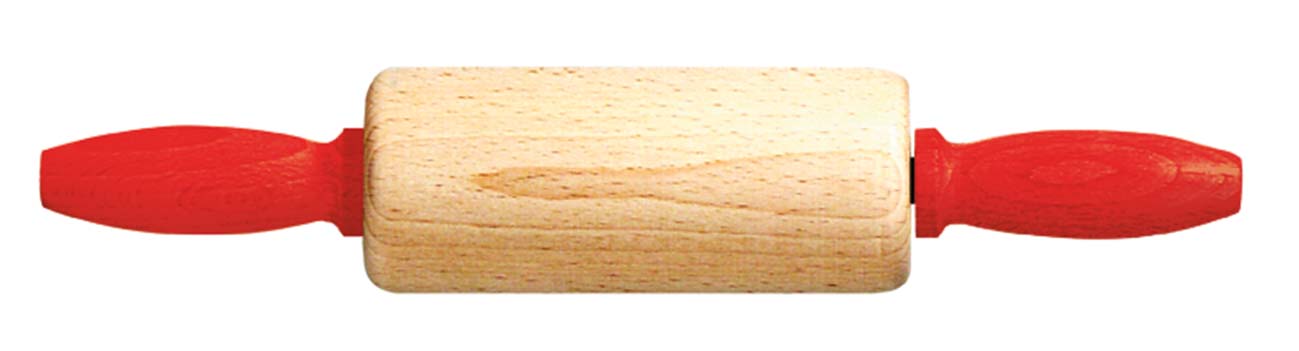 Barnkavel bok 10cm röda handtag