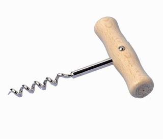 Korkskruv trähandtag 12cm