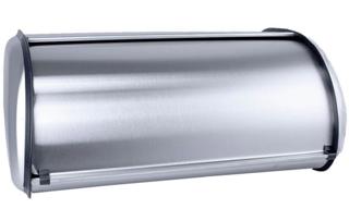 Brödskrin rolltopp rostfri 43x27x19cm
