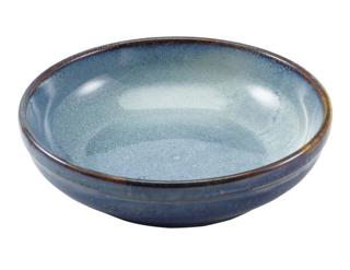 Terra tallrik djup coupe blå Ø23cm