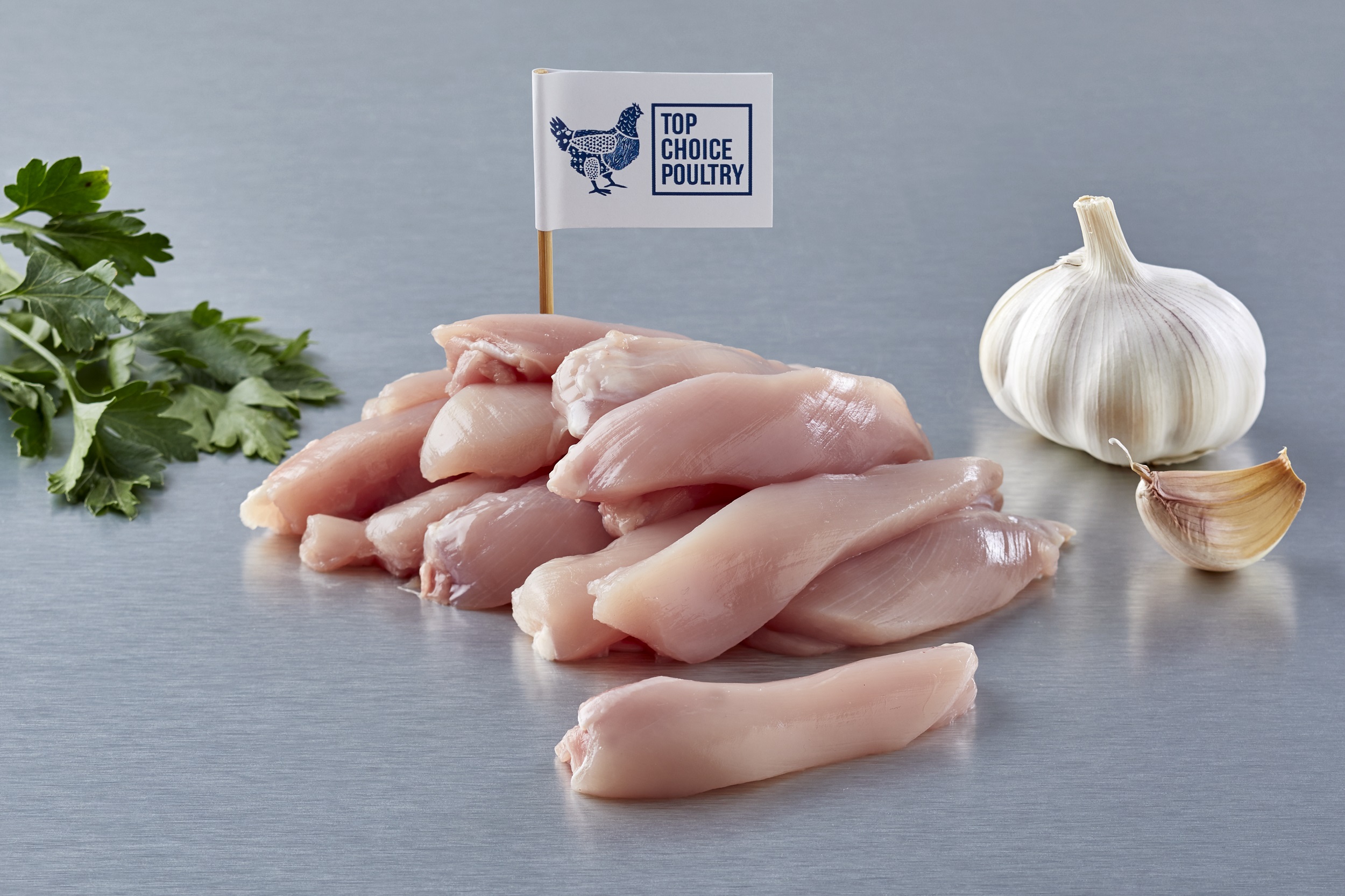 Kycklinglårfilé Strimlad 24 mm