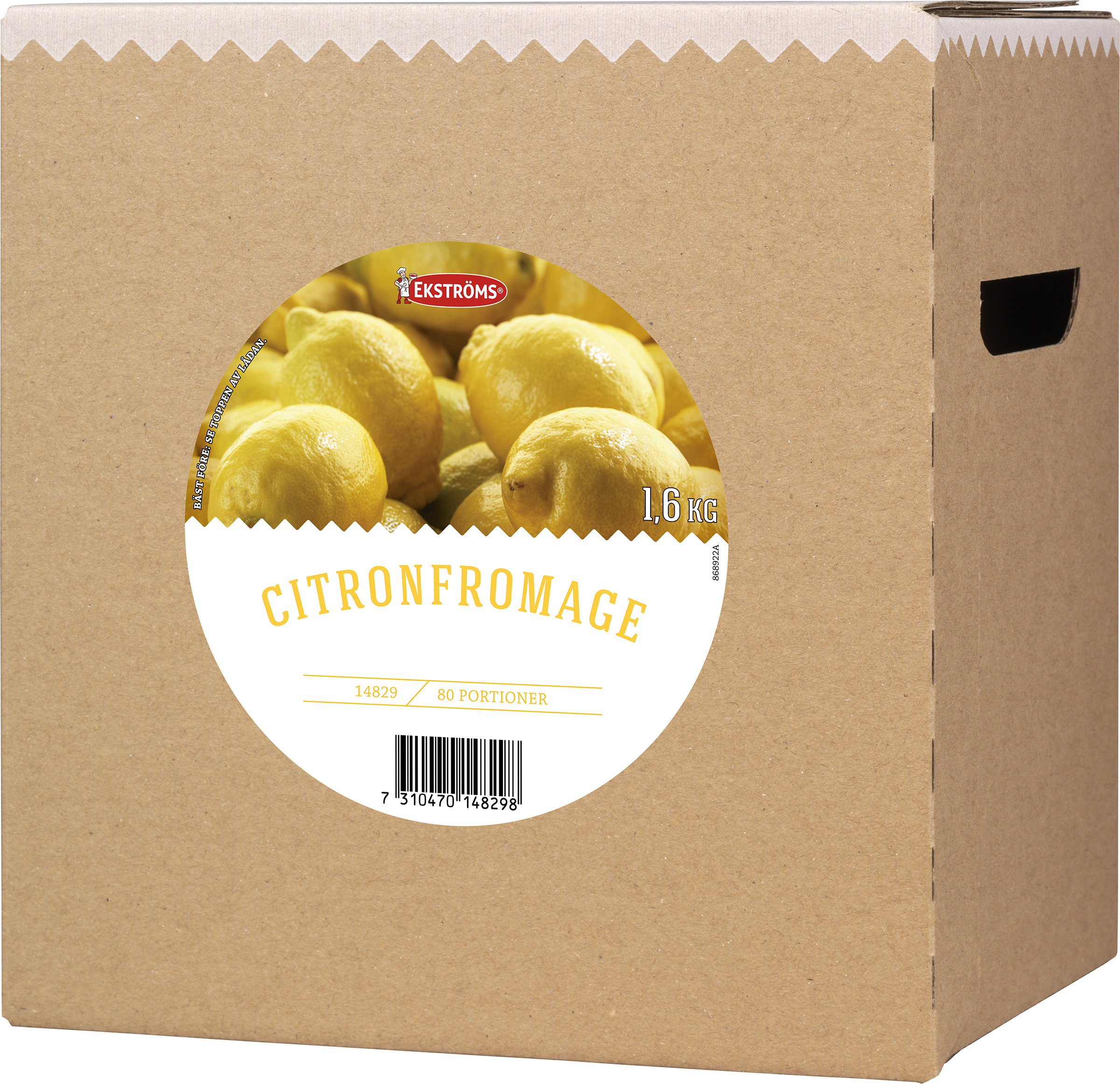 Citronfromage 80 portioner