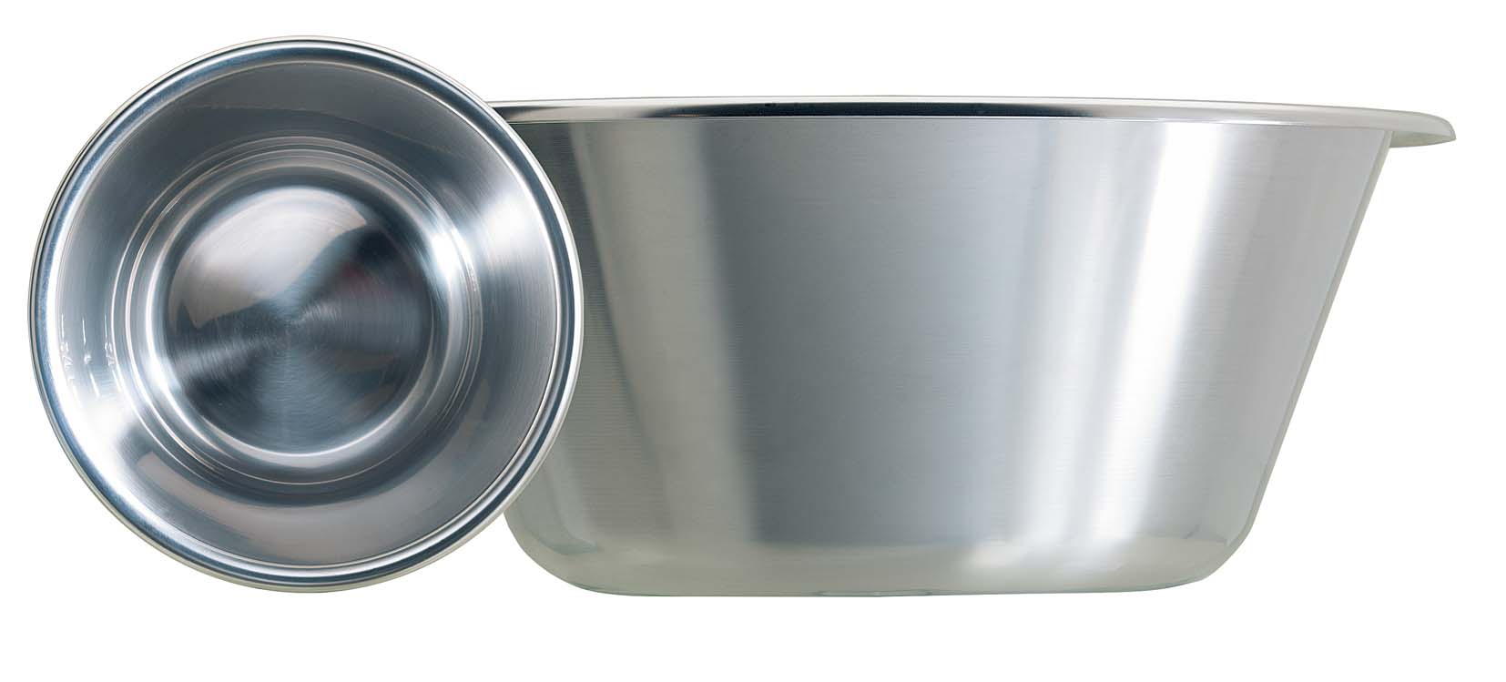 Vispskål rostfri 5L invändig gradering rundad
botten