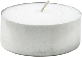 Värmeljus Paraffin mix 39mm Vit