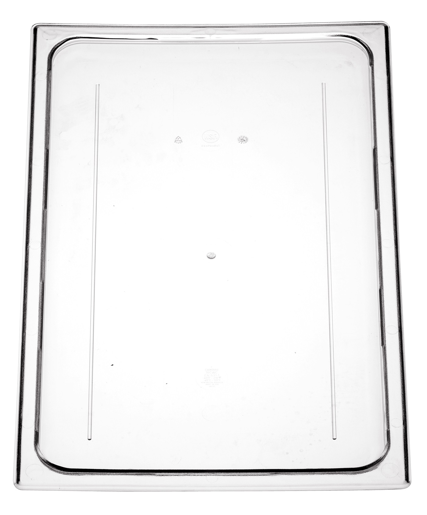 Lock Polykarbonat Transparent GN 1/2