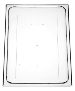 Lock Polykarbonat Transparent GN 1/2