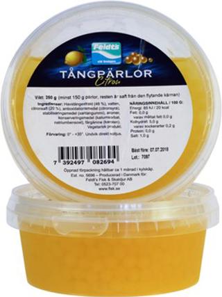 Tångpärlor Citron