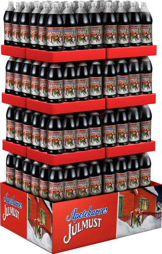 Julmust Light Halvpall PET