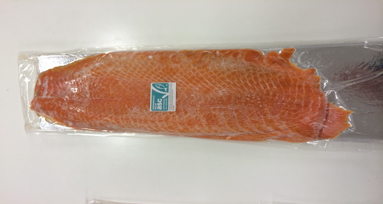 Laxfilé Kallrökt Skivad ASC
