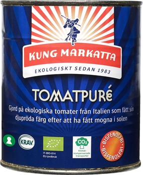 Tomatpuré Osötad KRAV, 22%