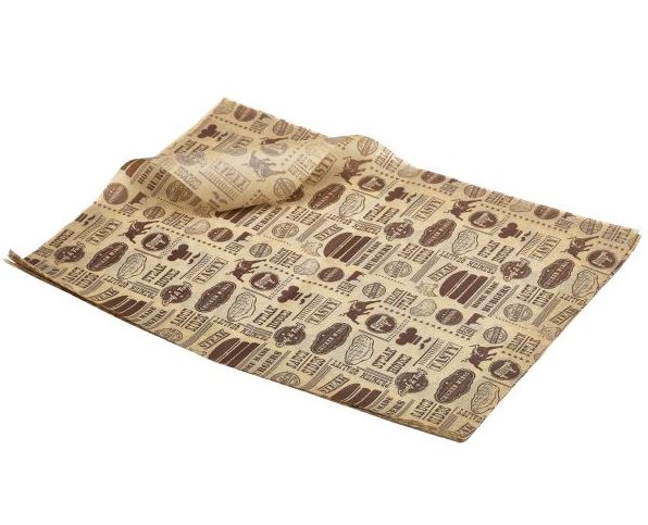 Serveringspapper  Steak House brun/svart 35x25 cm