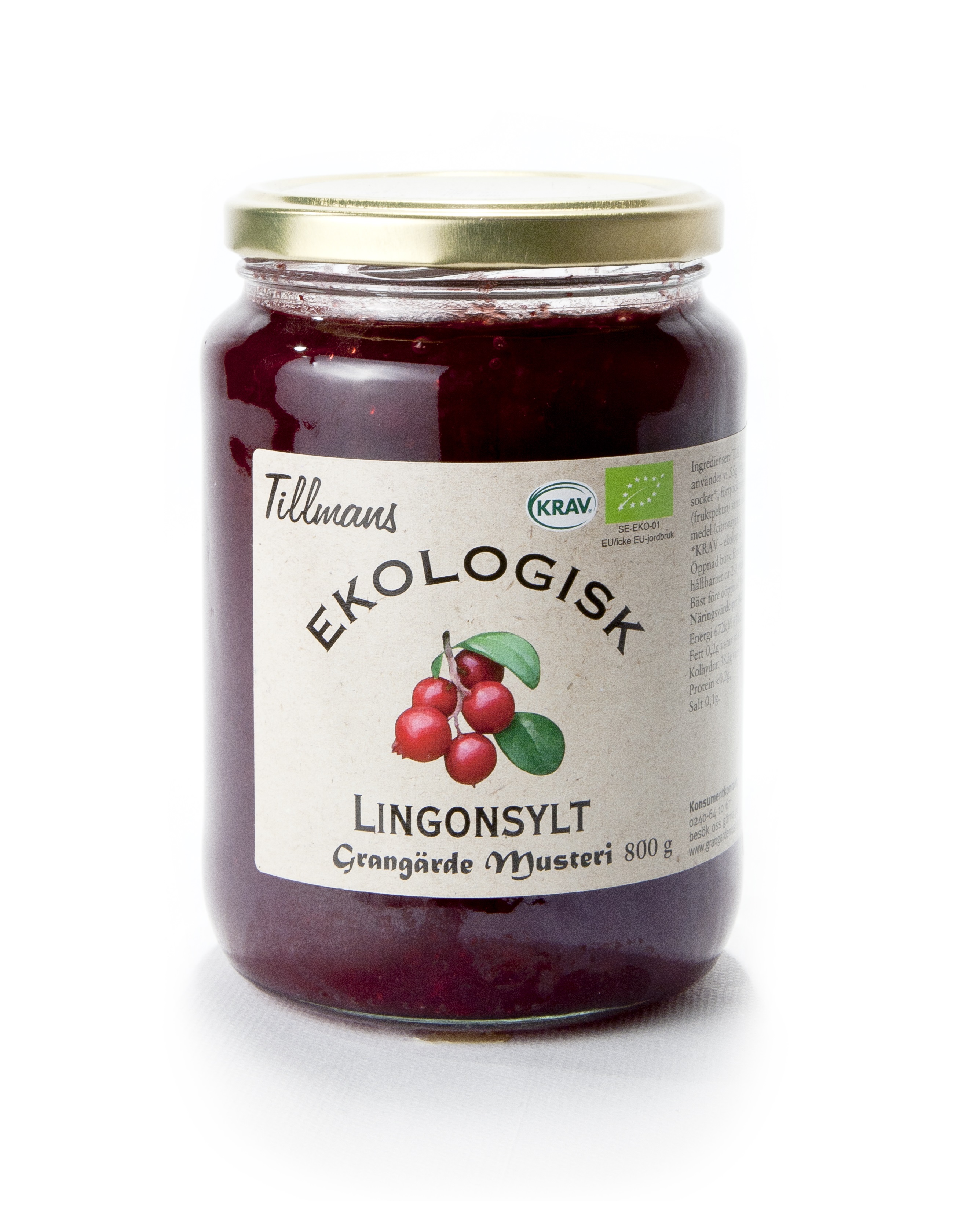 Lingonsylt EKO KRAV