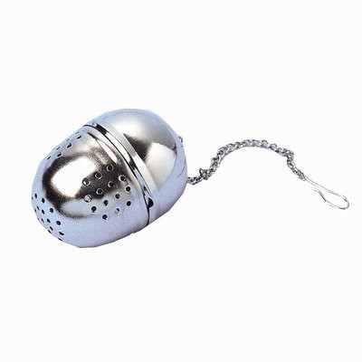 Tekula med Kedja Rostfri 4x5cm