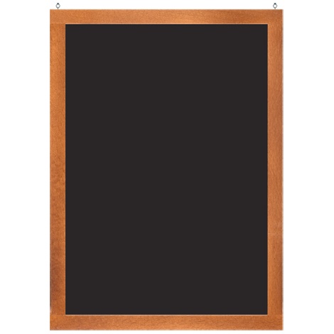 Griffeltavla trä brunbets 70x100cm